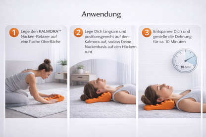 KALMORA™ Nacken-Relaxer – Tägliche 10-Minuten Entlastung für Nacken & Haltung