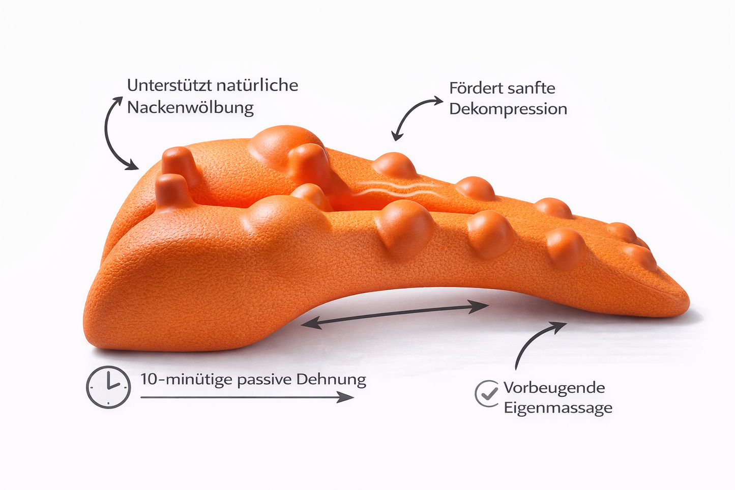 KALMORA™ Nacken-Relaxer – Tägliche 10-Minuten Entlastung für Nacken & Haltung