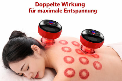 Elektrisches Schröpfgerät 3‑in‑1 – Wärme + Vakuum + Massage  Anti‑Cellulite & Muskelentspannung
