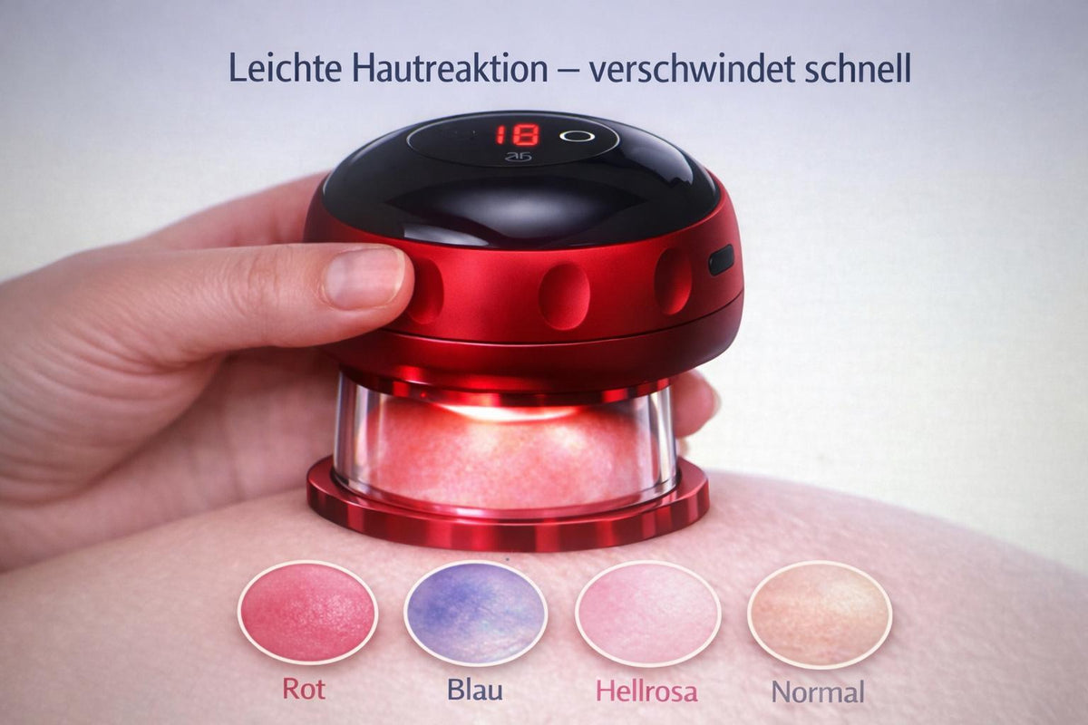 Elektrisches Schröpfgerät 3‑in‑1 – Wärme + Vakuum + Massage  Anti‑Cellulite & Muskelentspannung